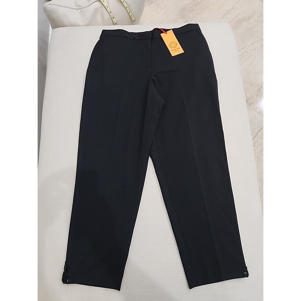 NEW Ruby Rd. Women's Size 10P Black Magic Sequined Black Pants 20701 S9 NWT